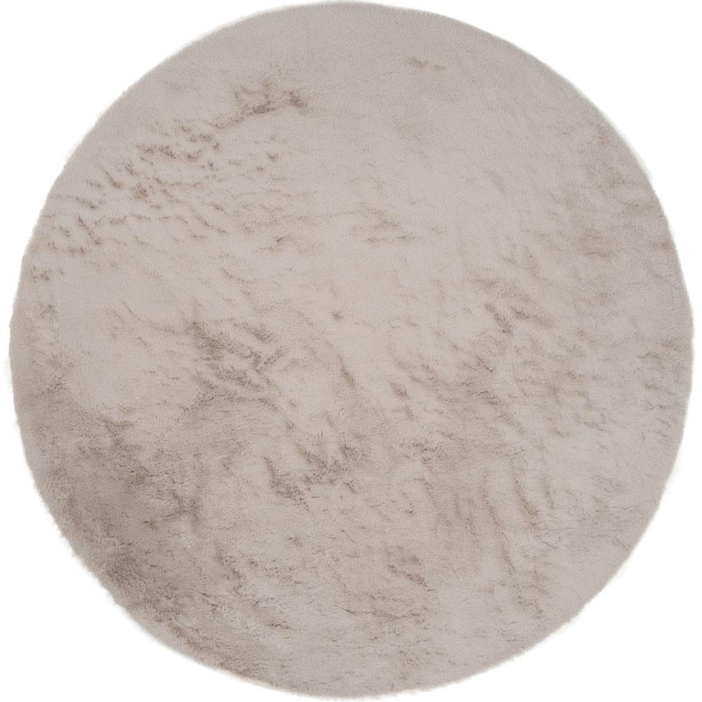 Veer Carpets - Vloerkleed Velluto Nature - Rond ø160 cm