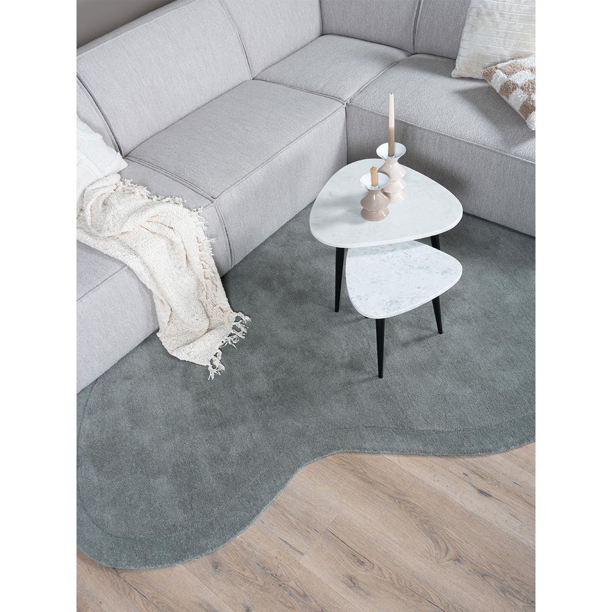 Veer Carpets - Vloerkleed Conga Taupe - Organisch 200 x 280 cm