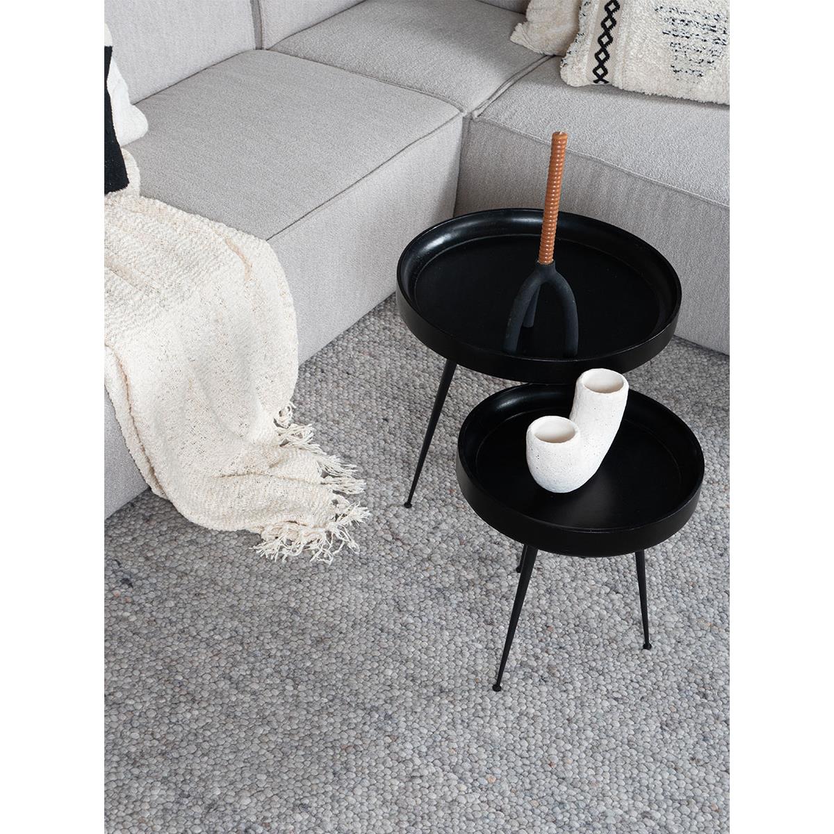 Veer Carpets - Vloerkleed Stone Licht Grijs 421 - 160 x 230 cm