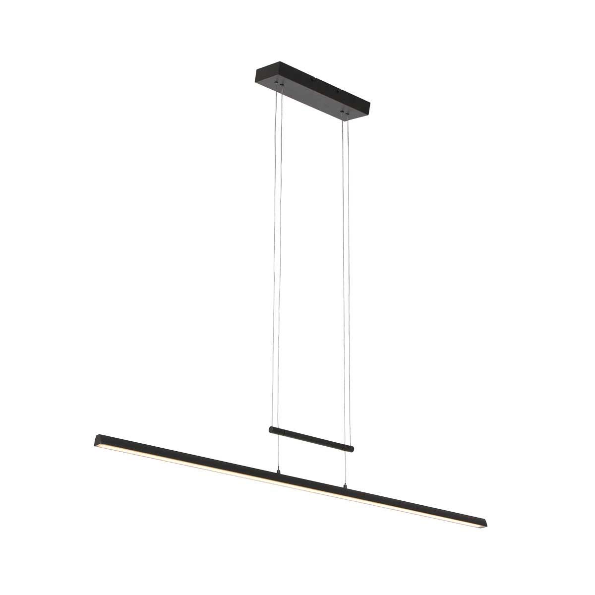 Steinhauer - hanglamp - Profilo - zwart - acryl metaal - design lamp - LED - 3317ZW