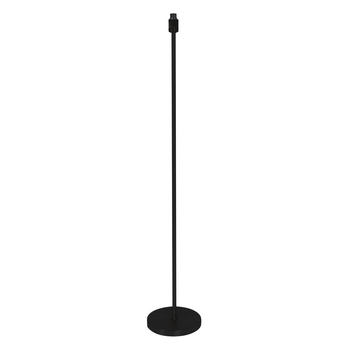 Mexlite - vloerlamp - Noor - zwart - metaal - Ø 25cm - E27 - 3403ZW