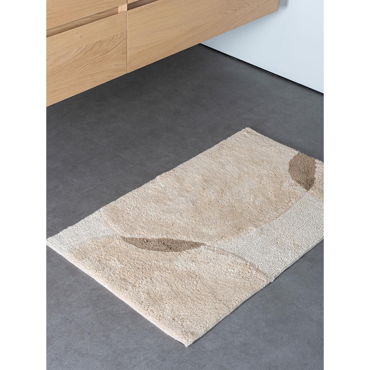 Veer Carpets - Badmat Bink - Creme 60 x 100 cm