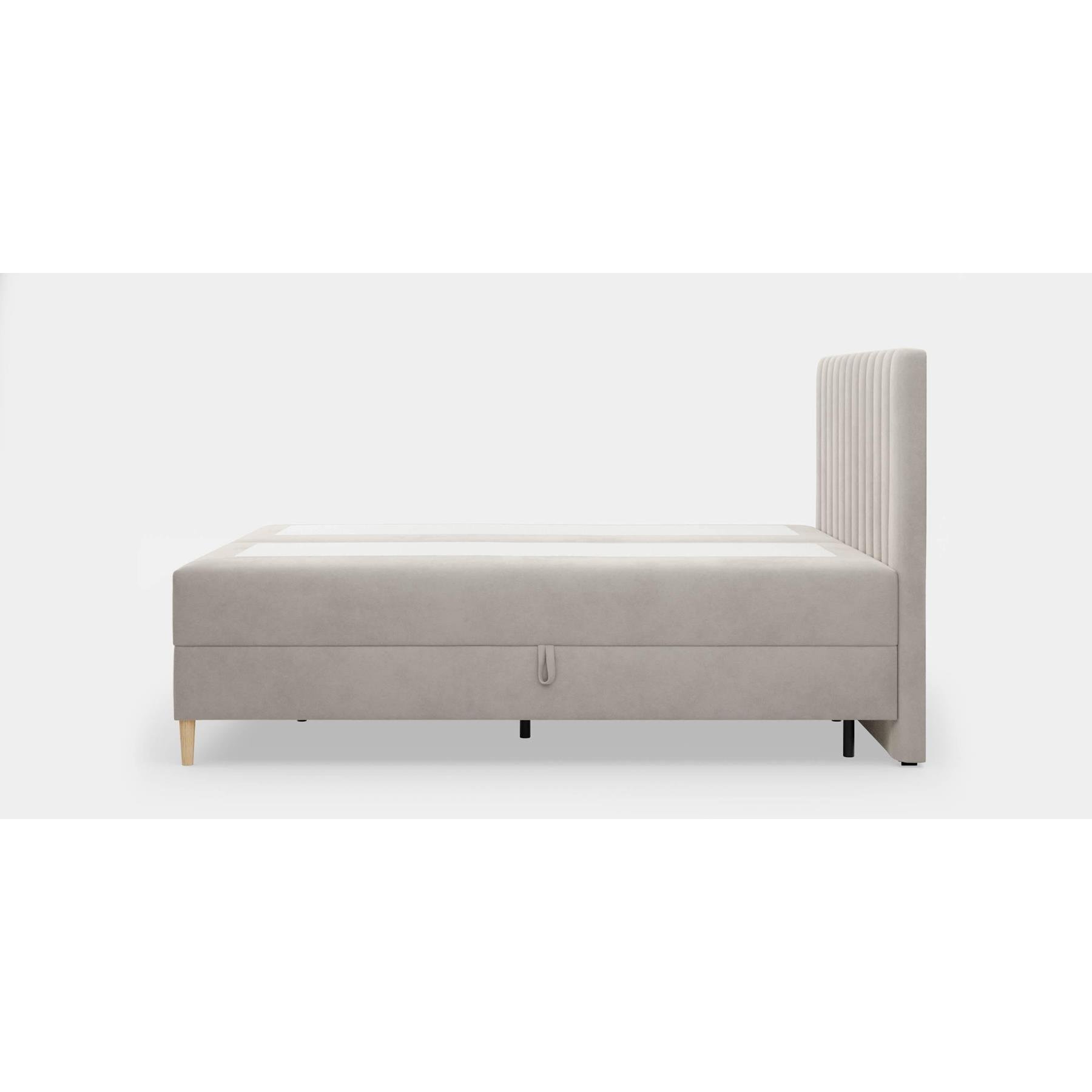 by fonQ Pazara Boxspring met Opbergruimte 180 x 200 cm - Beige / Naturel