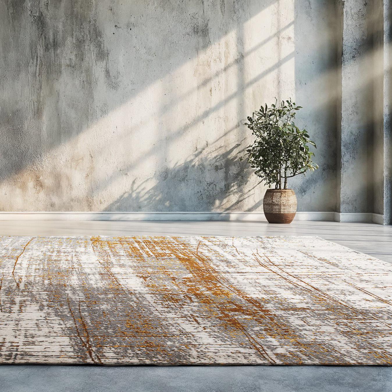 Louis de Poortere Mad Men Vloerkleed 200 x 280 cm - Columbus Gold