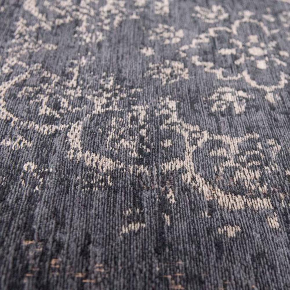 Louis de Poortere Medallion Fading World Vloerkleed 140 x 200 cm - Mineral Black
