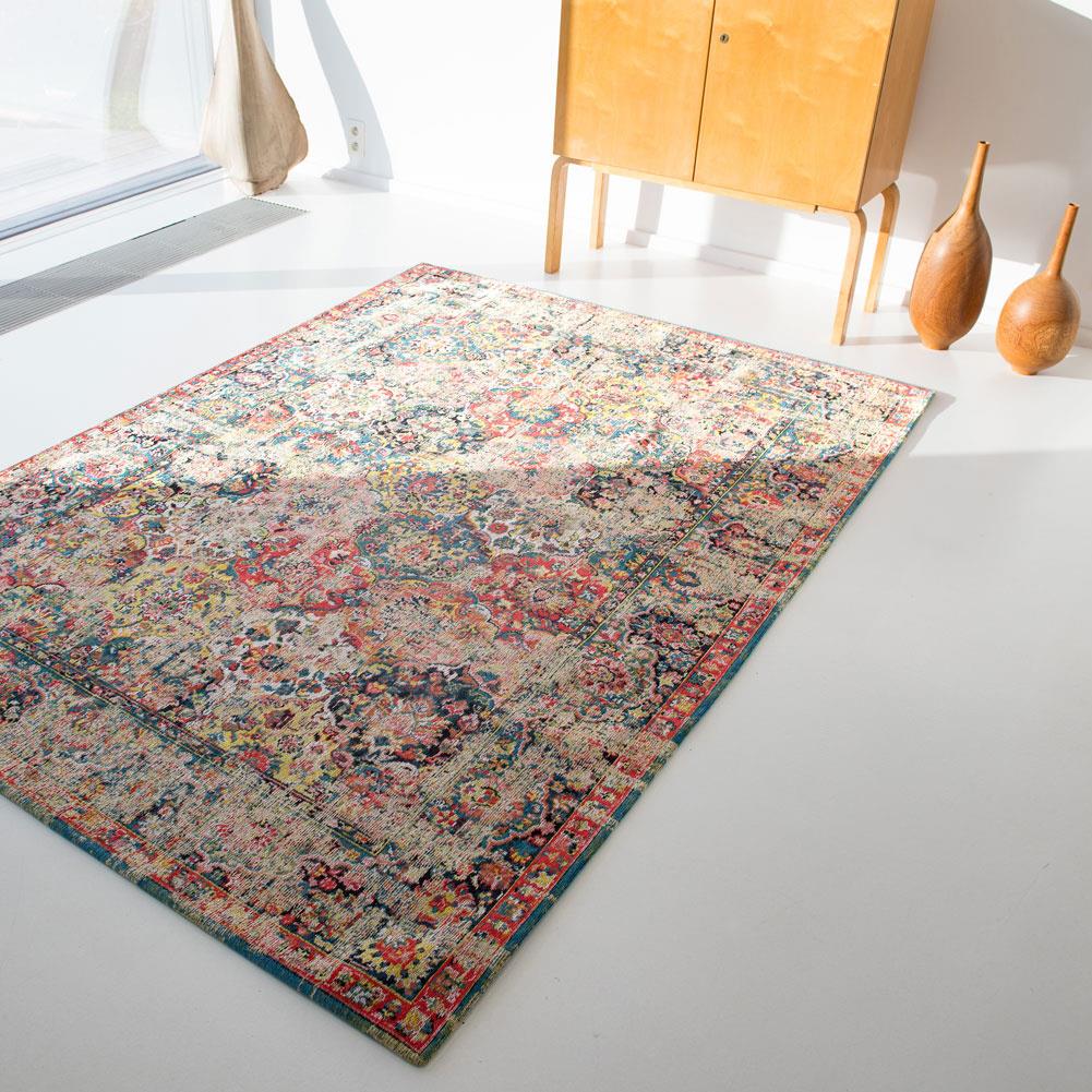 Louis de Poortere Bakhtiari Janiserry Vloerkleed 140 x 200 cm - Antiquarian Multi