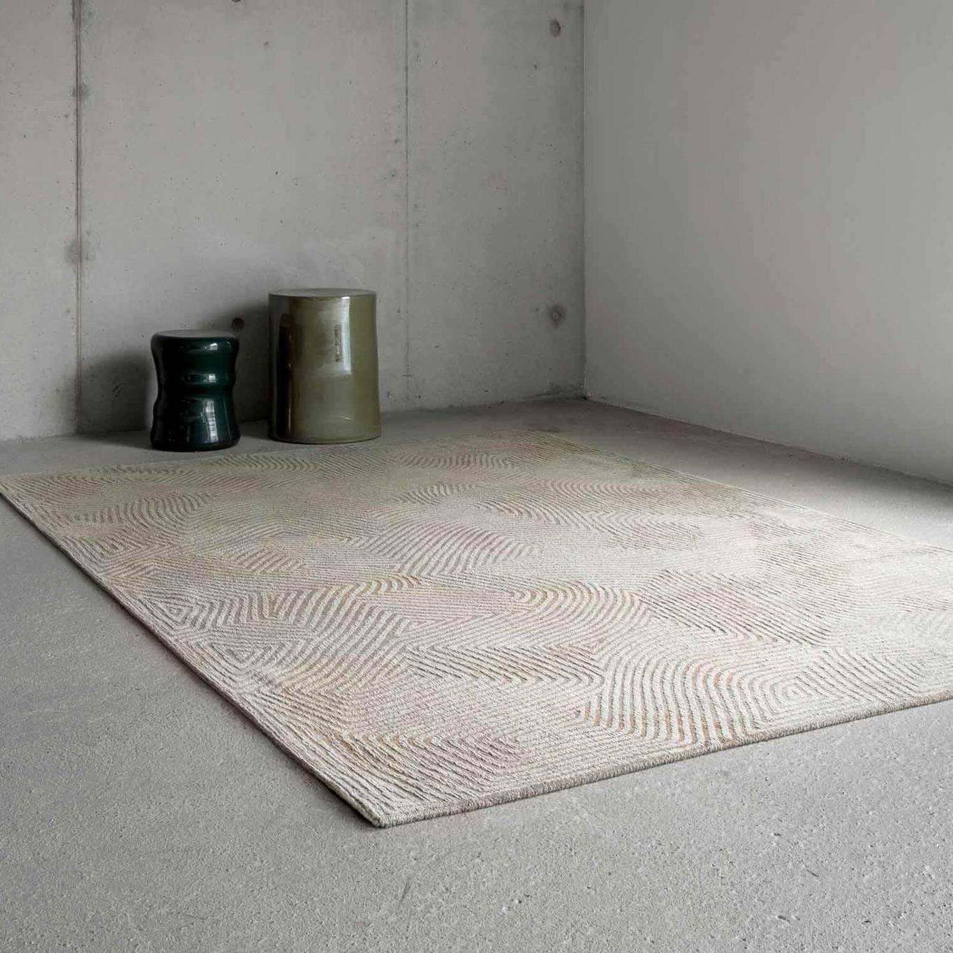 Louis de Poortere Coral Meditation Vloerkleed 140 x 200 cm - Shell Beige