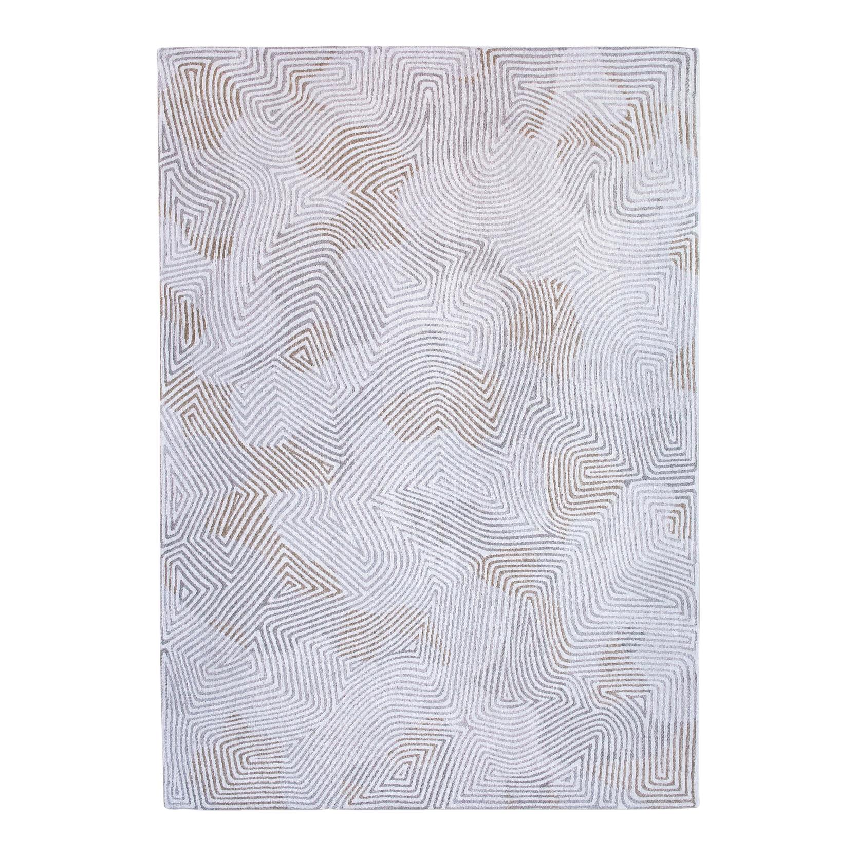 Louis de Poortere Coral Meditation Vloerkleed 80 x 150 cm - Oyster White