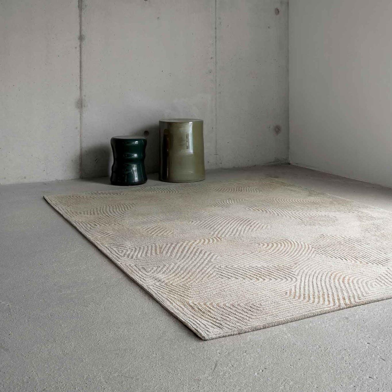 Louis de Poortere Coral Meditation Vloerkleed 240 x 340 cm - Shell Beige