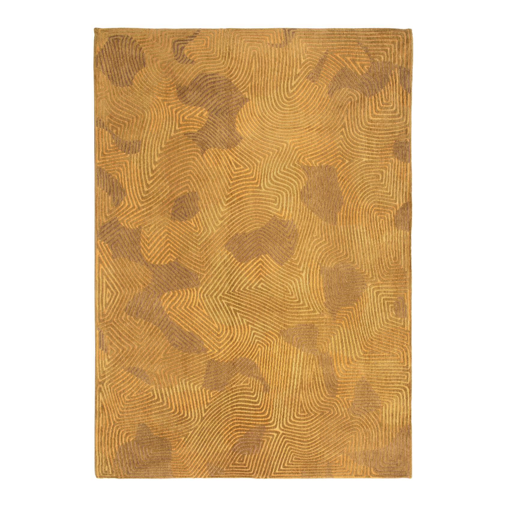 Louis de Poortere Coral Meditation Vloerkleed 80 x 150 cm - Jelly Gold