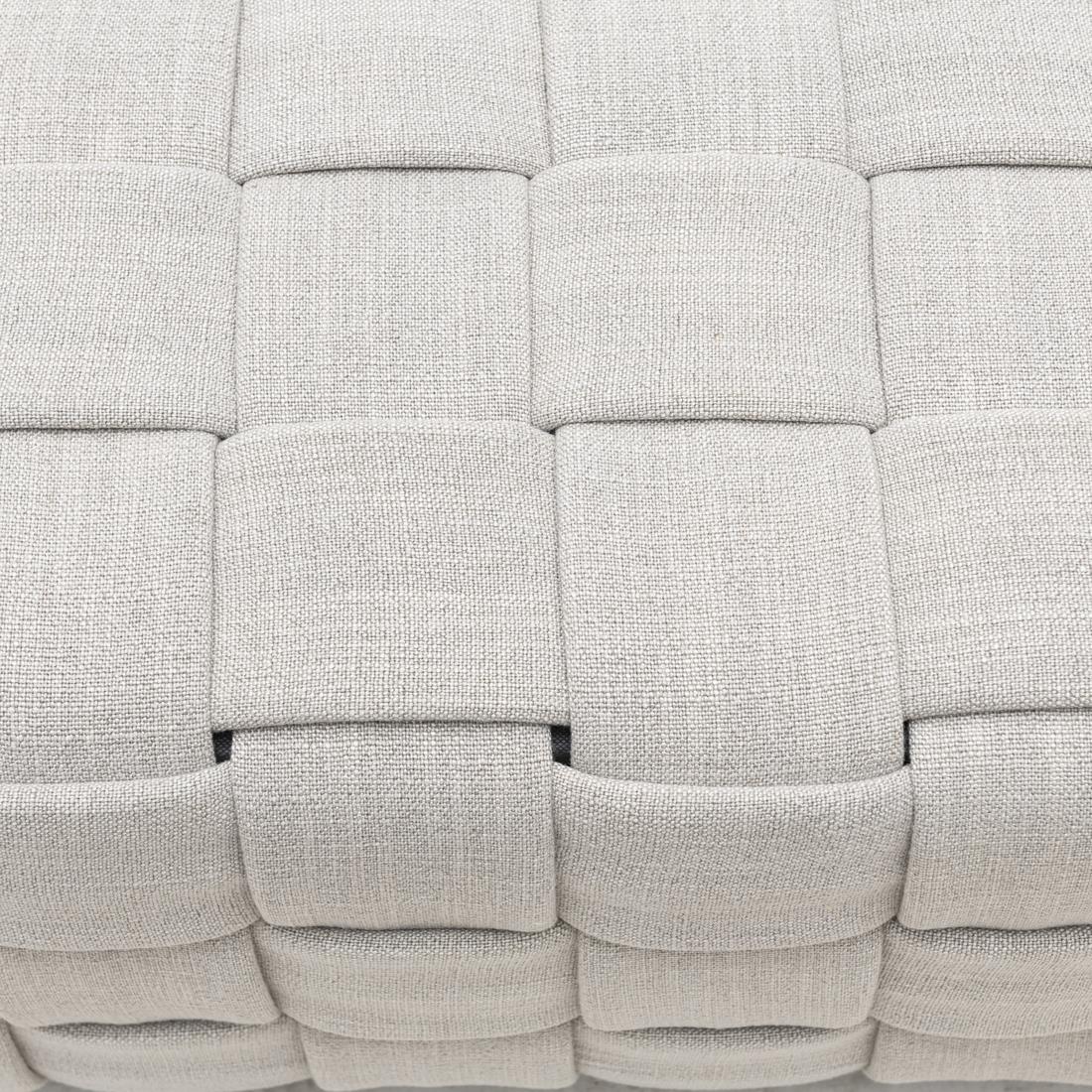 Rivièra Maison - Eetbank Room 48 in F27 - Fabulous Flax, C12 - Katoen, Viscose, Linnen, 150x40x45 cm