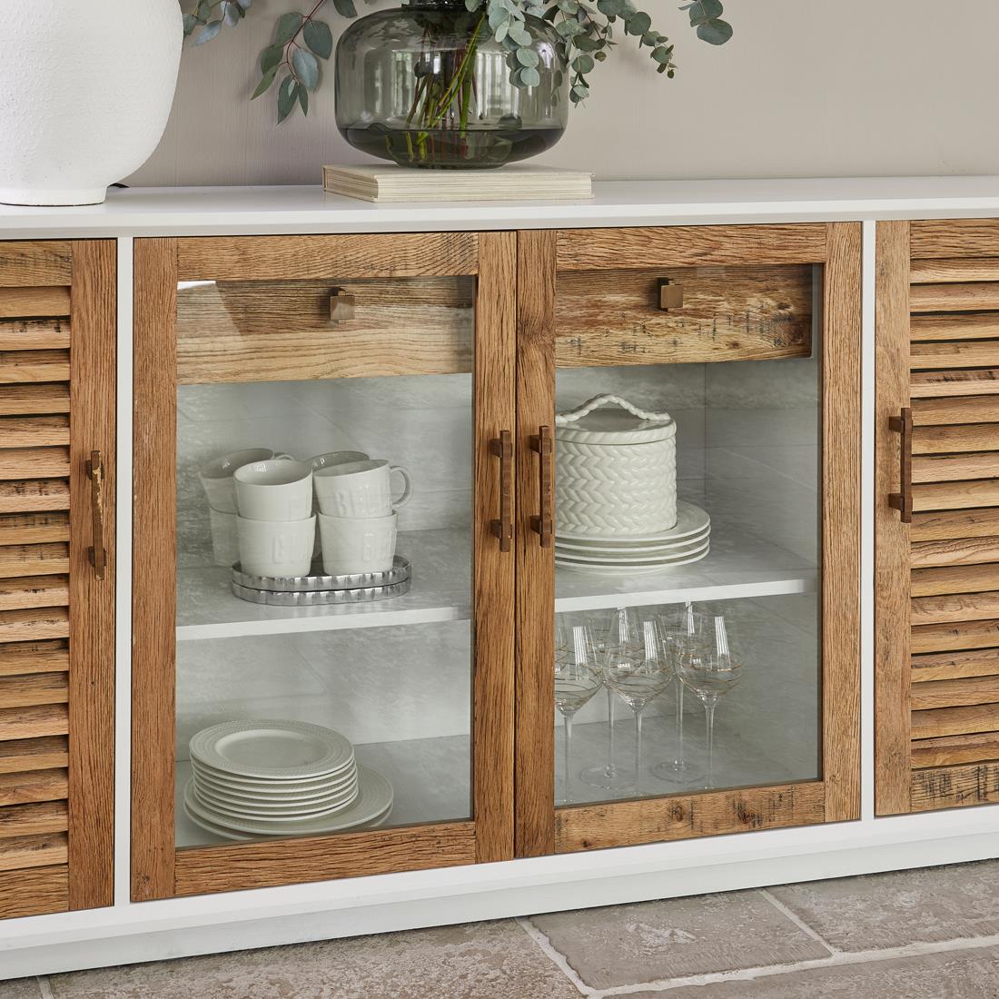 Riviera Maison Dienblad Klein Zilver - Wavy Mini - Aluminium