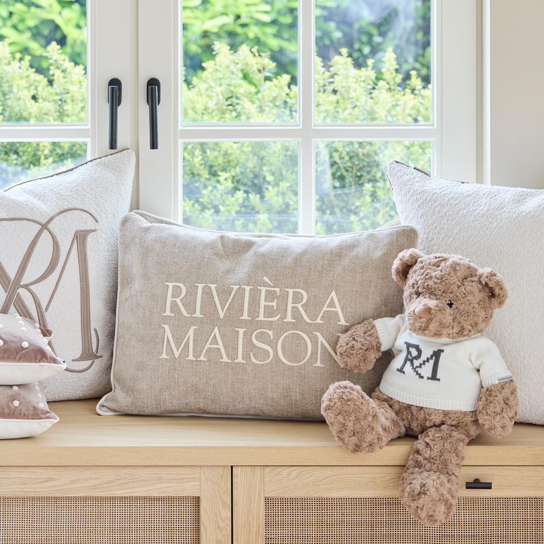 Riviera Maison Knuffelbeer Bruin - Collectors - Polyester