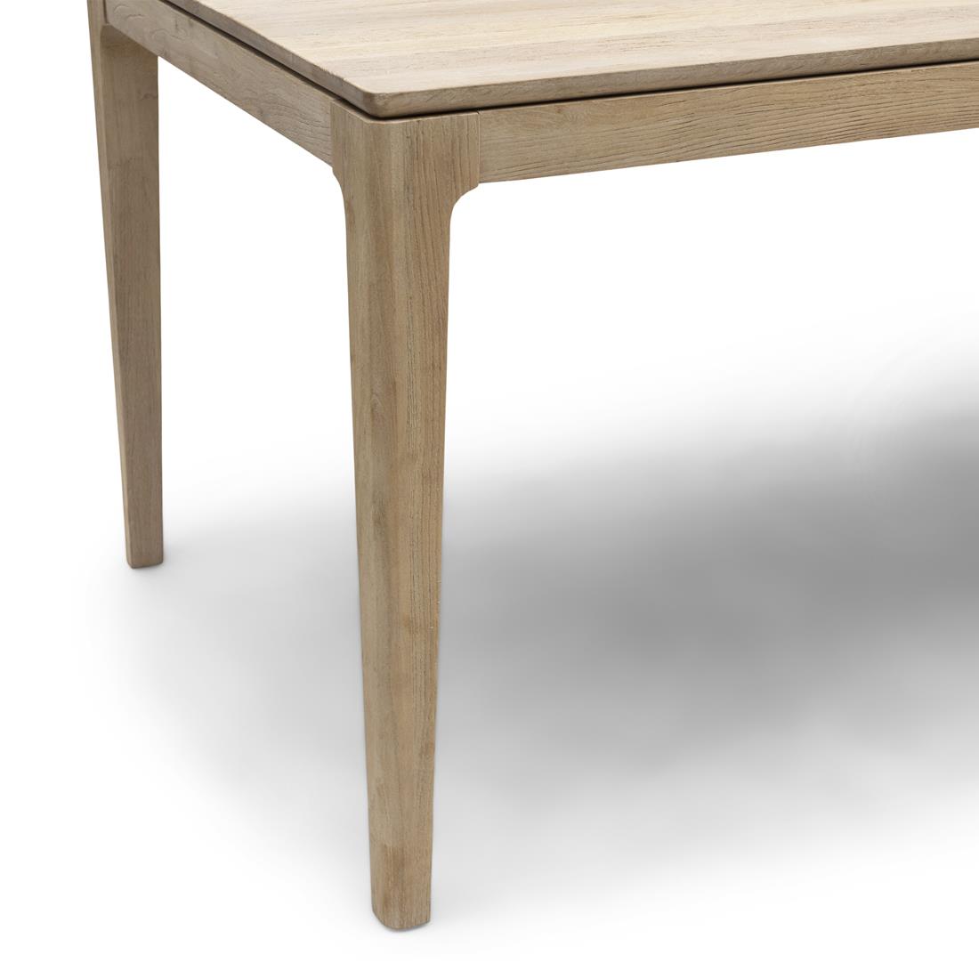 Rivièra Maison - Eettafel in natuurlijke houtkleur van GA7 - Gerecycled Eikenhout, 180x90 cm
