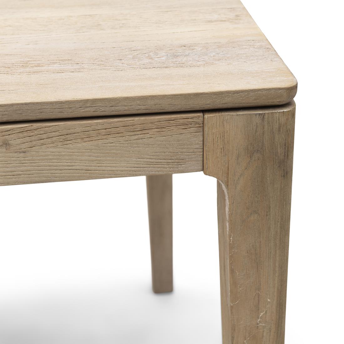 Rivièra Maison - Eettafel in natuurlijke houtkleur van GA7 - Gerecycled Eikenhout, 180x90 cm