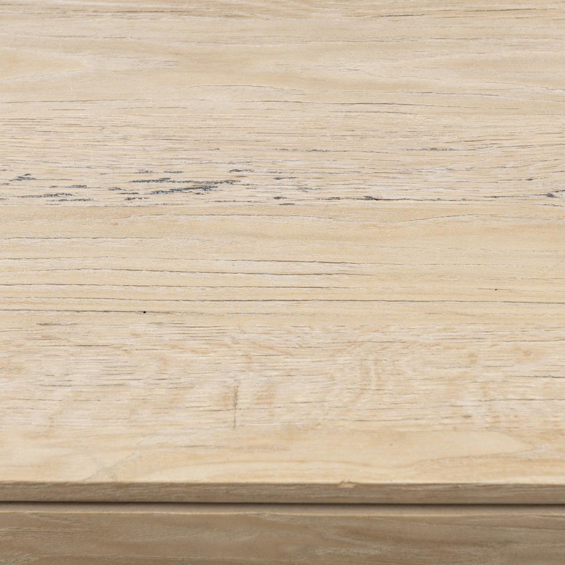 Rivièra Maison - Bureau Imola in gerecycled eikenhout, 130 cm breed en 70 cm lang, handgemaakt