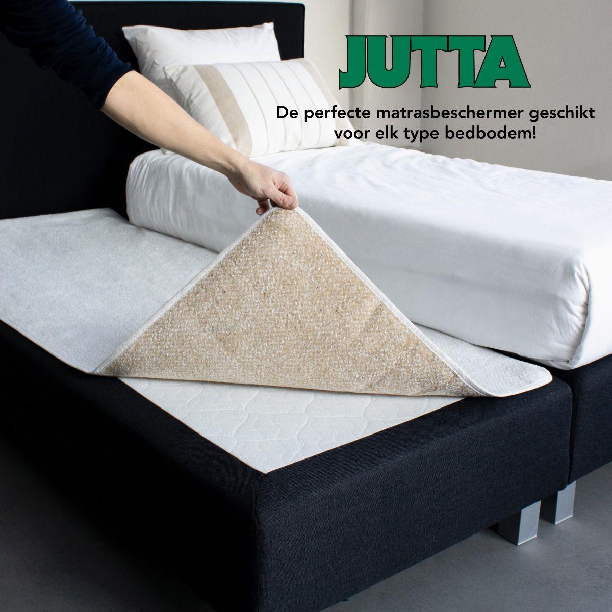 Jutta Matrasonderlegger - Jute  Matrasbeschermer - 60x120cm