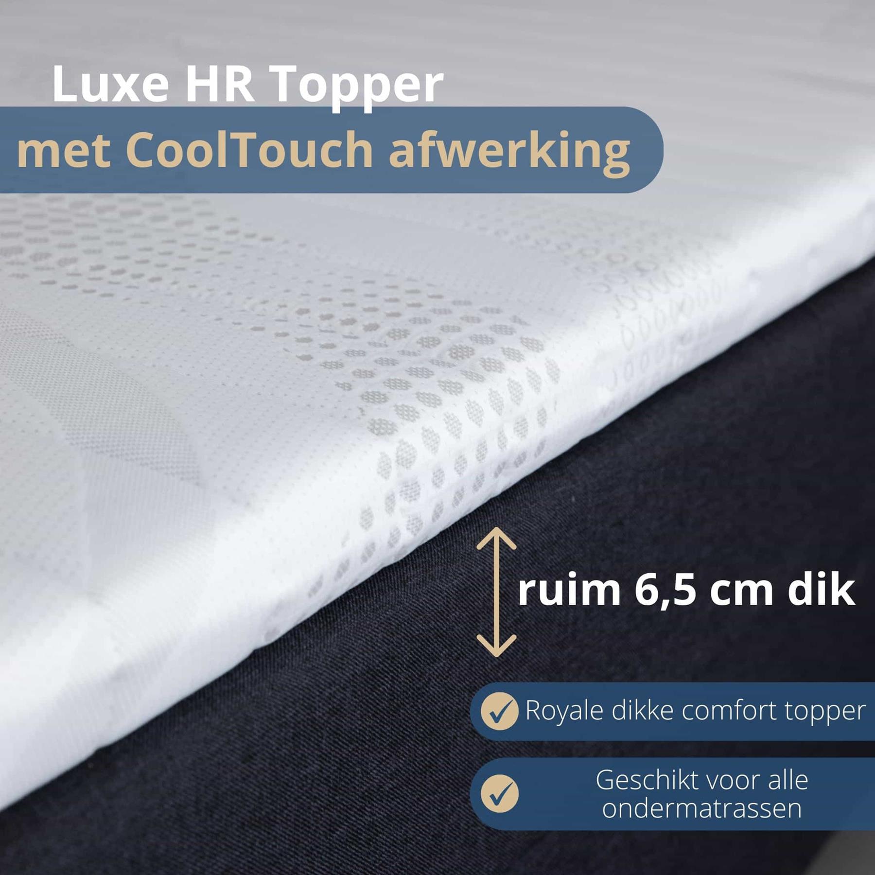 H&D Soft Sense - Koudschuim Topmatras - 130x190cm