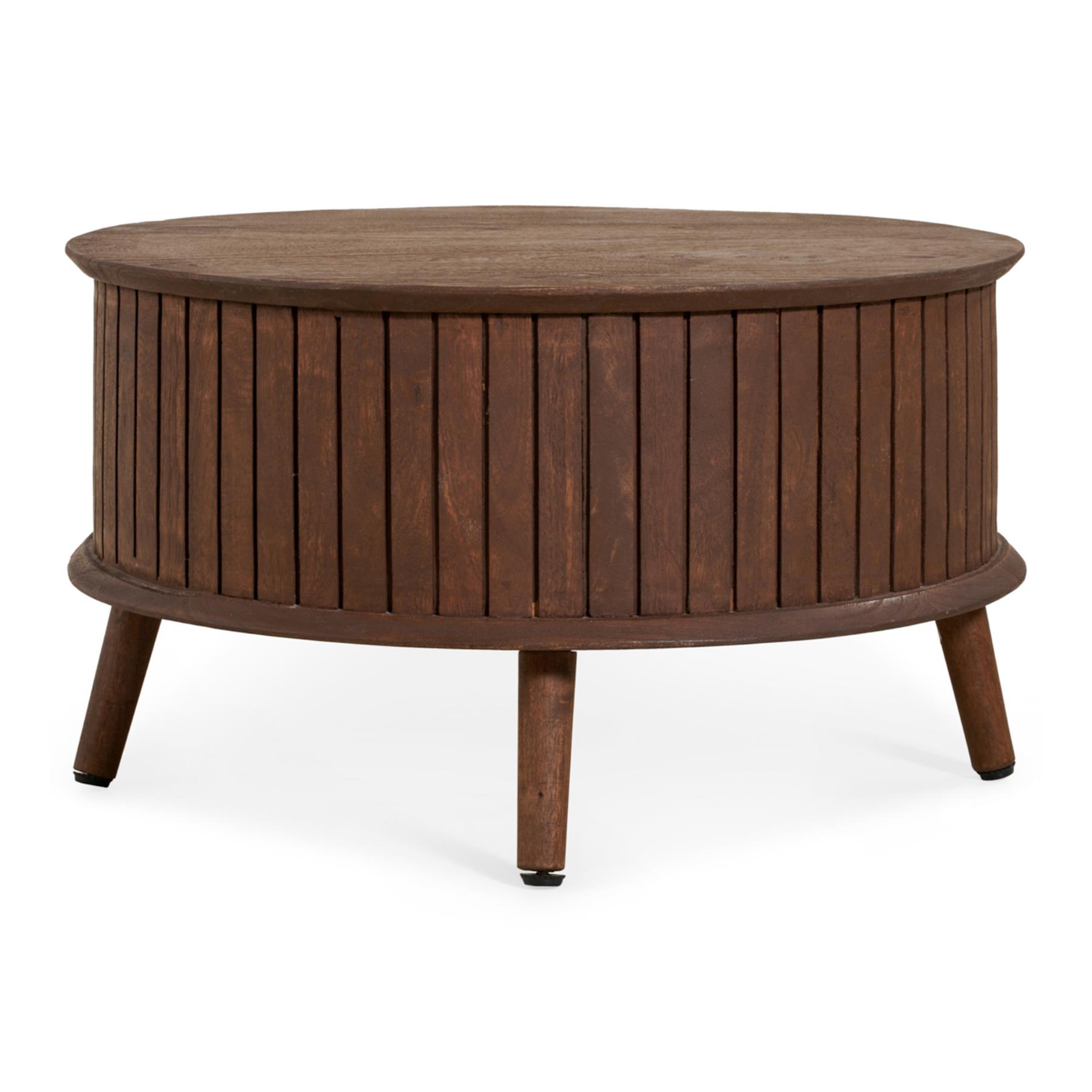 by fonQ Breno Salontafel Ø 65 cm - Tabacco