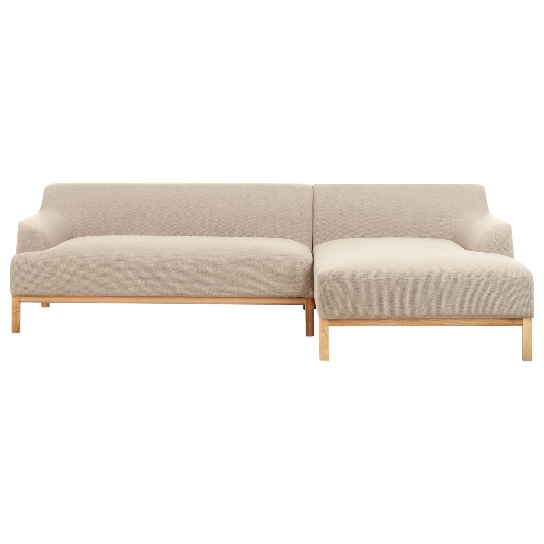Beliani - SOSJO - Hoekbank - Taupe - Linkszijdig - Polyester