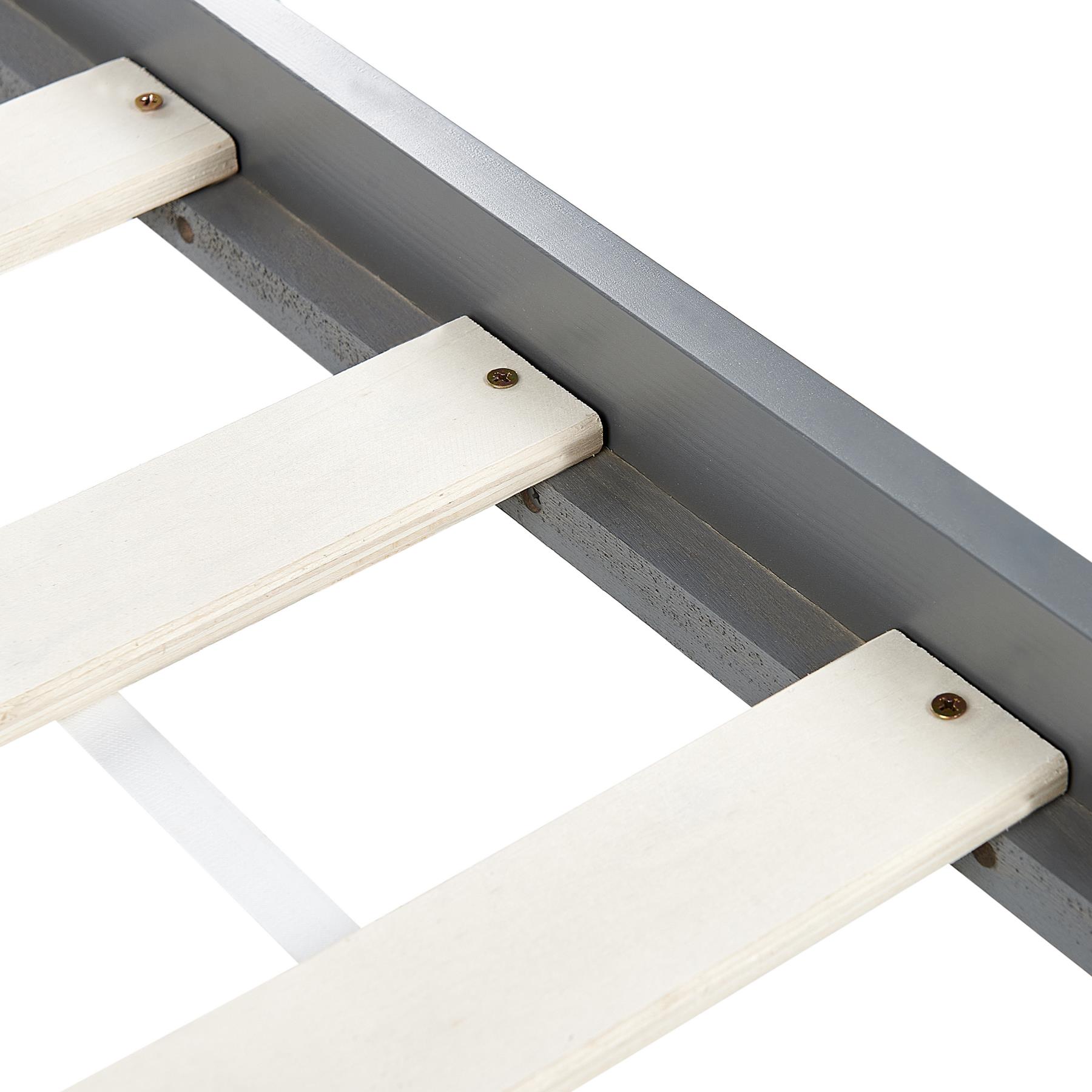 Beliani - TOSSE - Kinderbed - Grijs - 90 x 200 cm - Hout