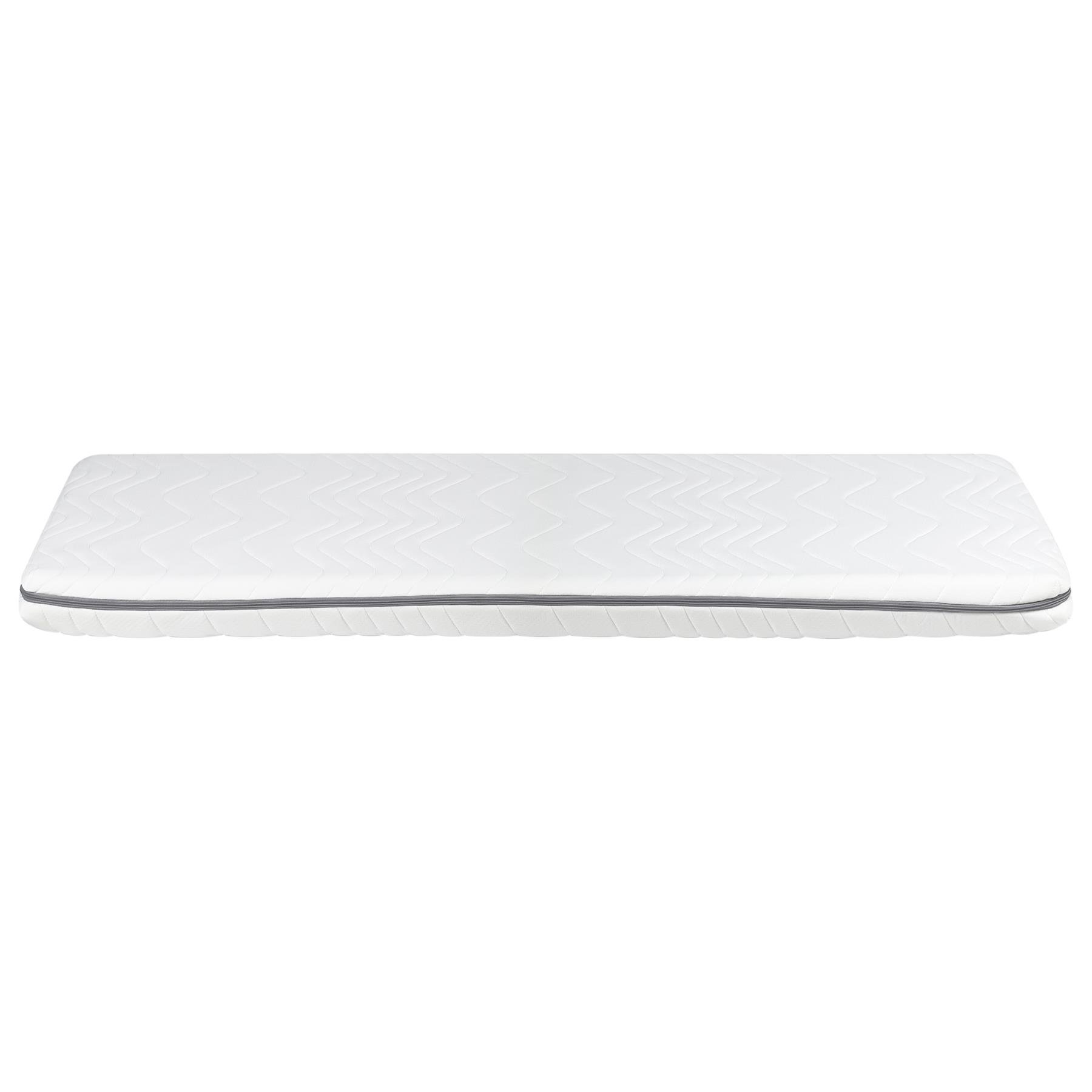 Beliani - PETITE - Schuimmatras - Wit - 90 x 200 cm - Polyester
