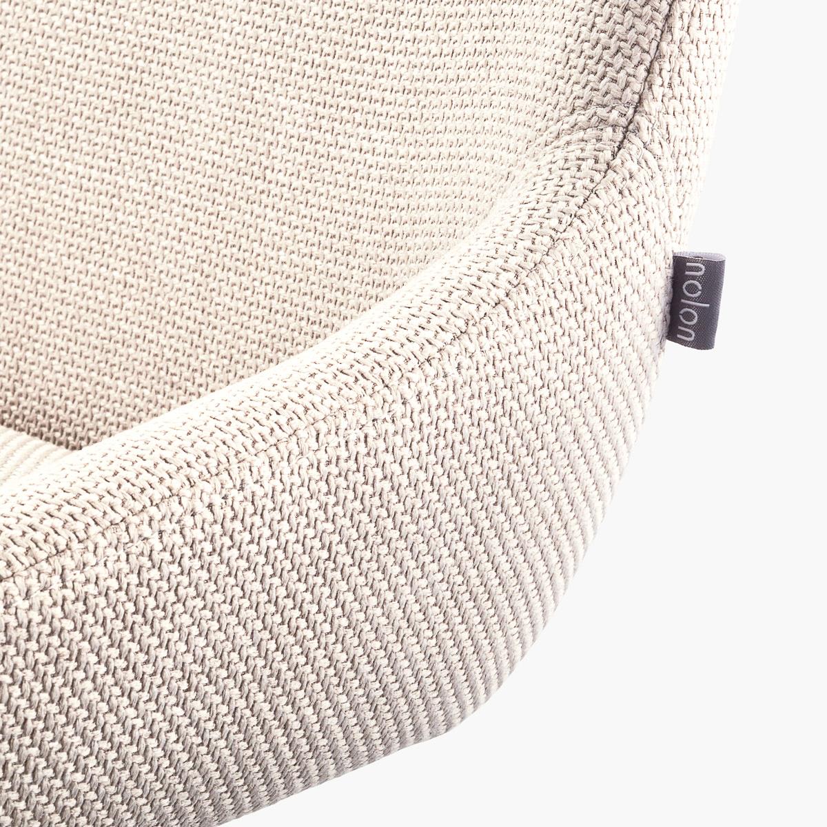 Nolon Nola-Isa Draaibare Eetkamerstoelen Beige - Zwart - 2x