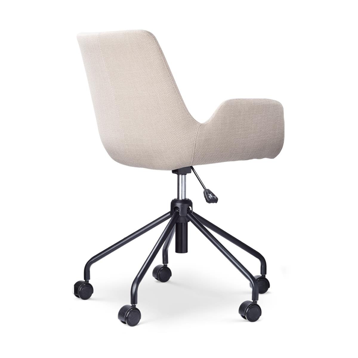 Nolon Nout-Eef Bureaustoelen Set van 2 - Beige - Zwart