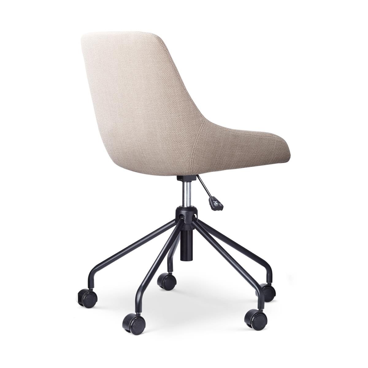 Nolon Nout-Isa Bureaustoelen Set van 2 - Beige - Zwart