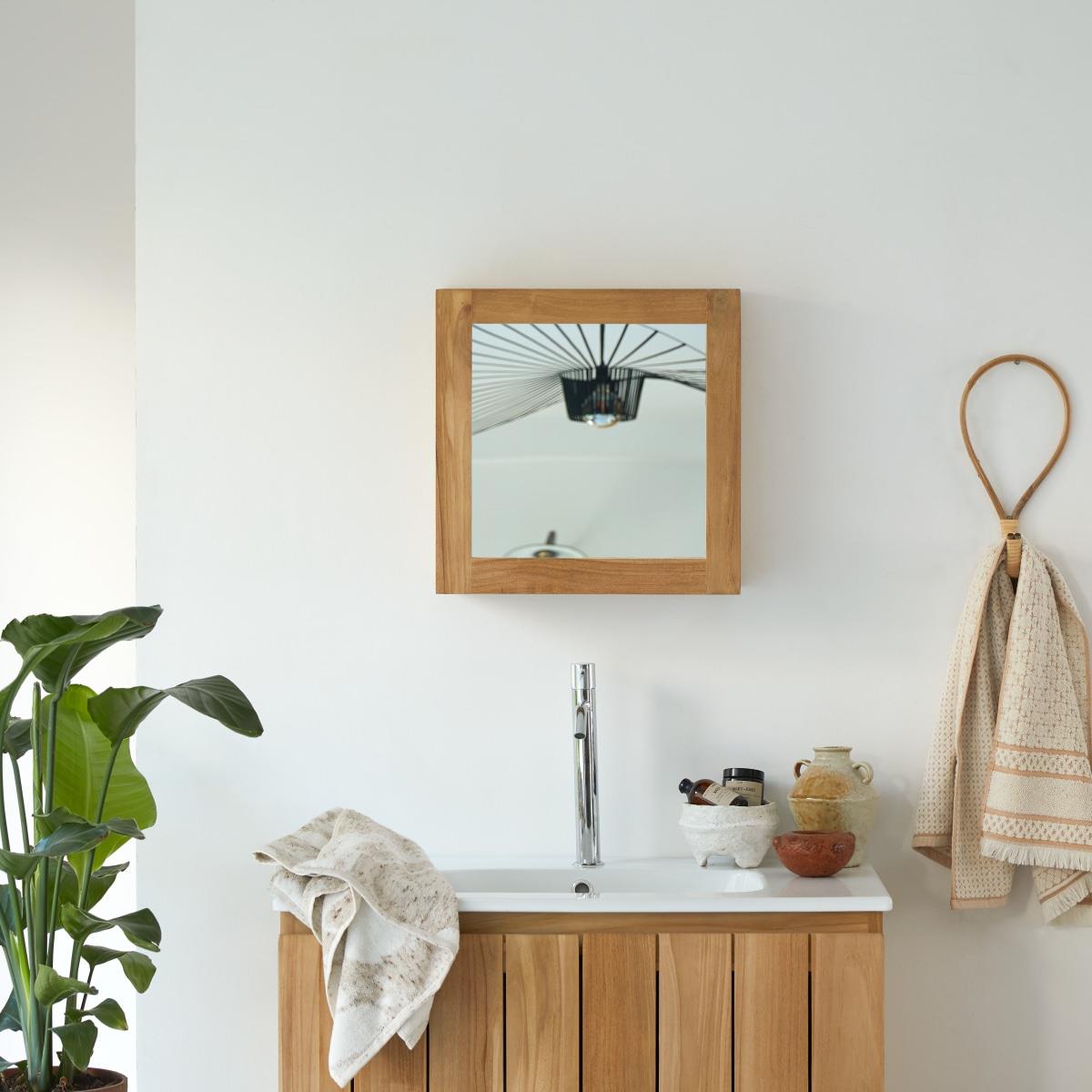 Tikamoon - Jill - Toiletkastje van massief teakhout