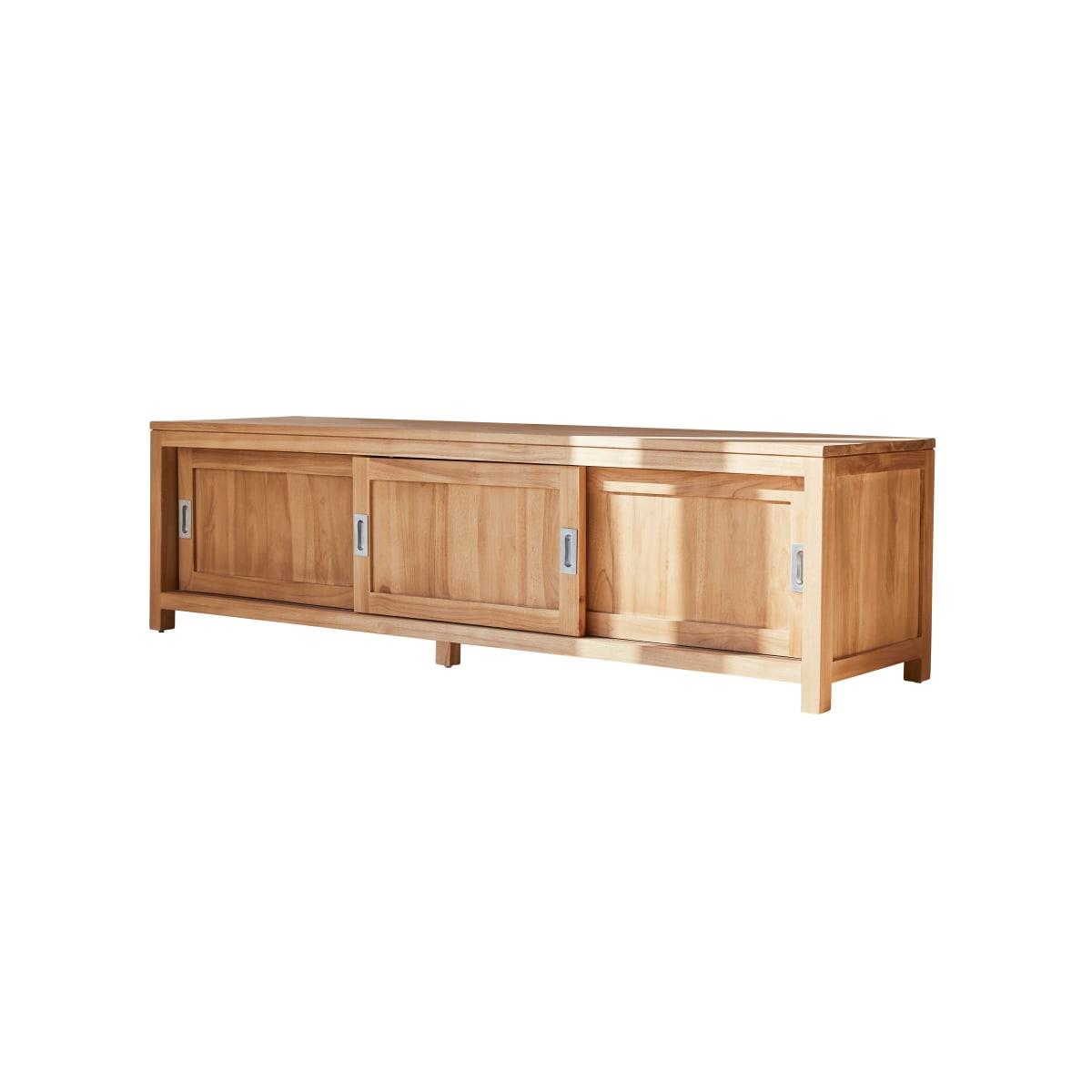 Tikamoon - Coffee Tek - Tv-meubel van massief teakhout 180 cm