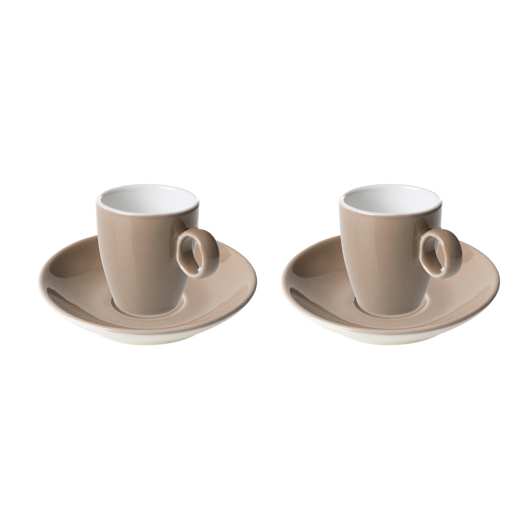 Maastricht Porselein Espressoset Bart Colour 6,5cl Bruin 2 stuk(s)