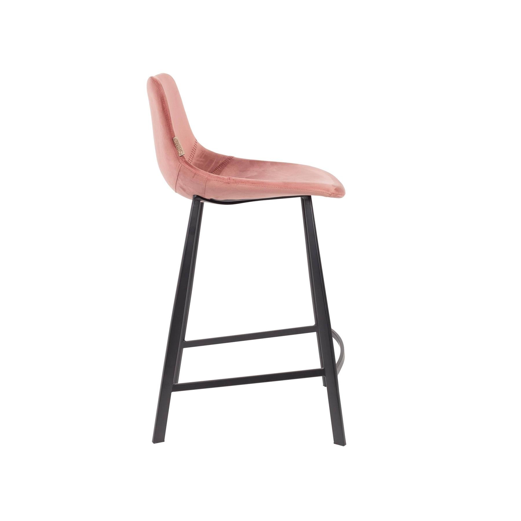 Dutchbone Franky Barkruk Roze 65 cm - Set van 2