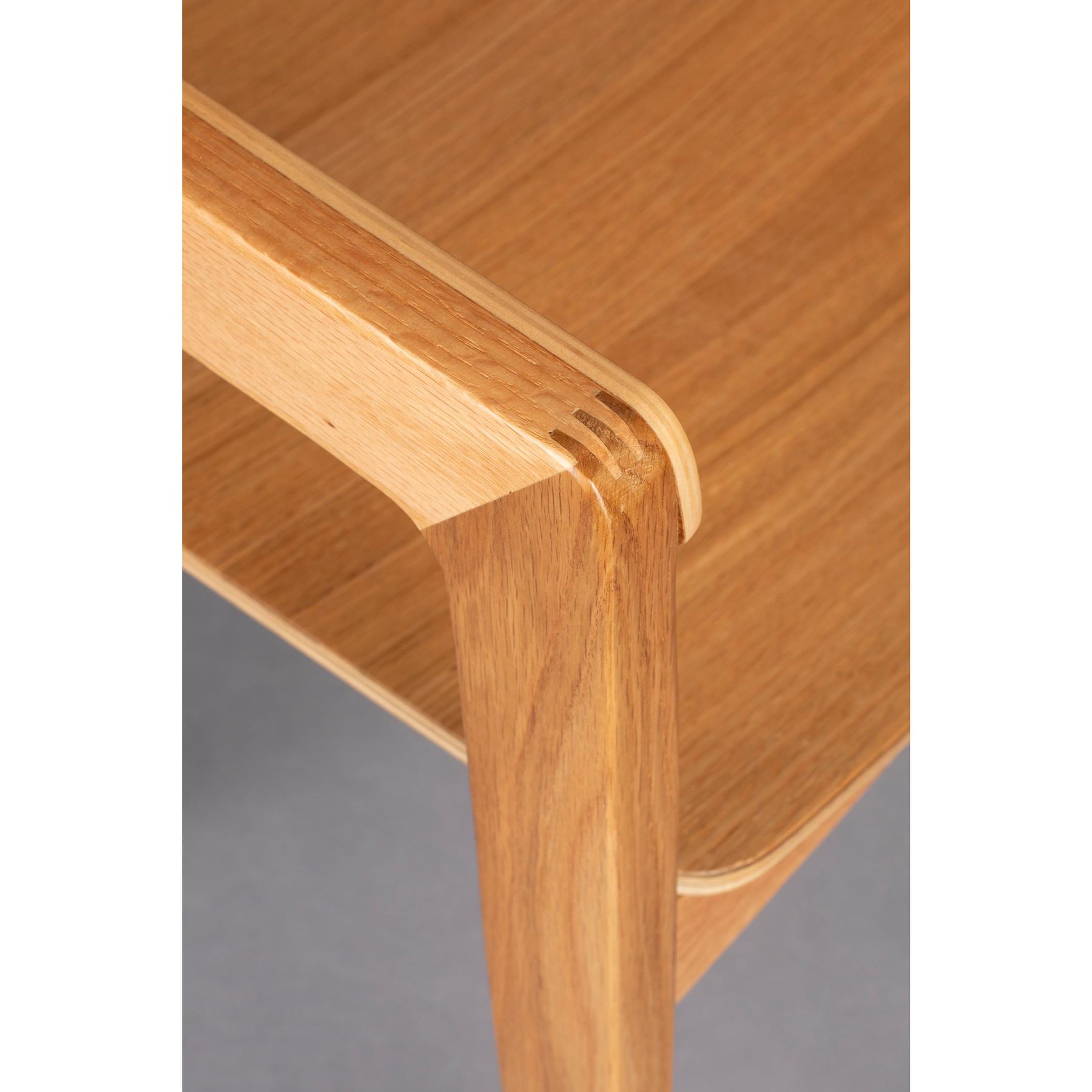 Dutchbone Westlake Eetkamerstoelen met armleuning Hout Naturel - Set van 2