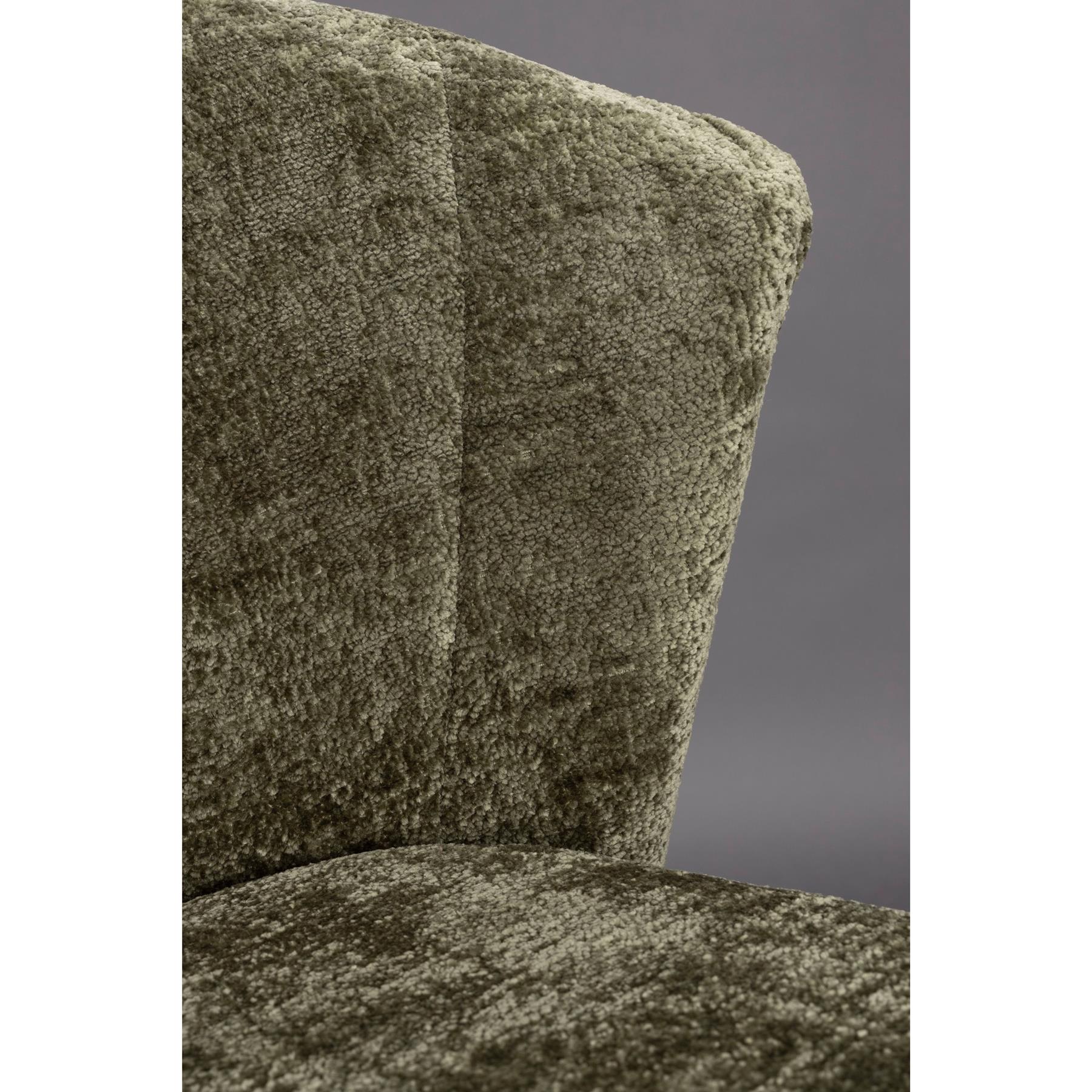 Dutchbone Georgia Kruk Counter| Barkruk Green - Set van 2 - Groen