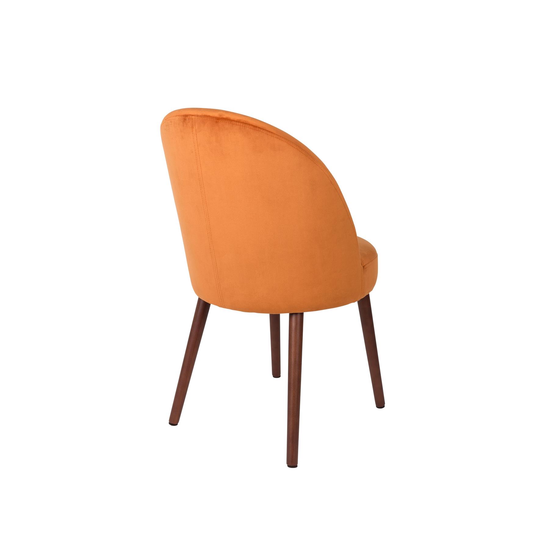 Dutchbone Barbara Eetkamerstoelen Oranje - Set van 2