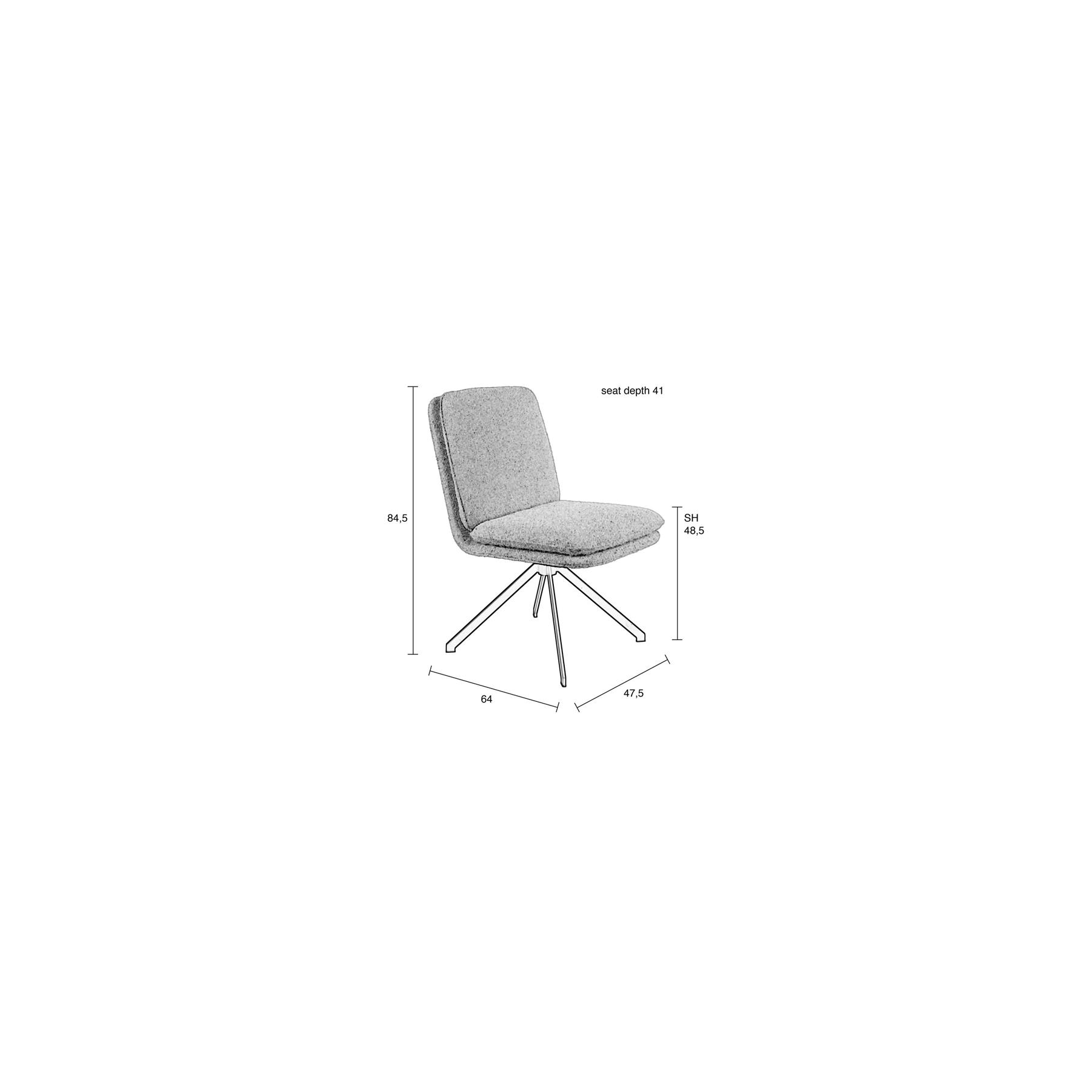 Zuiver Tyler Eetkamerstoelen - Set van 2 - Wit