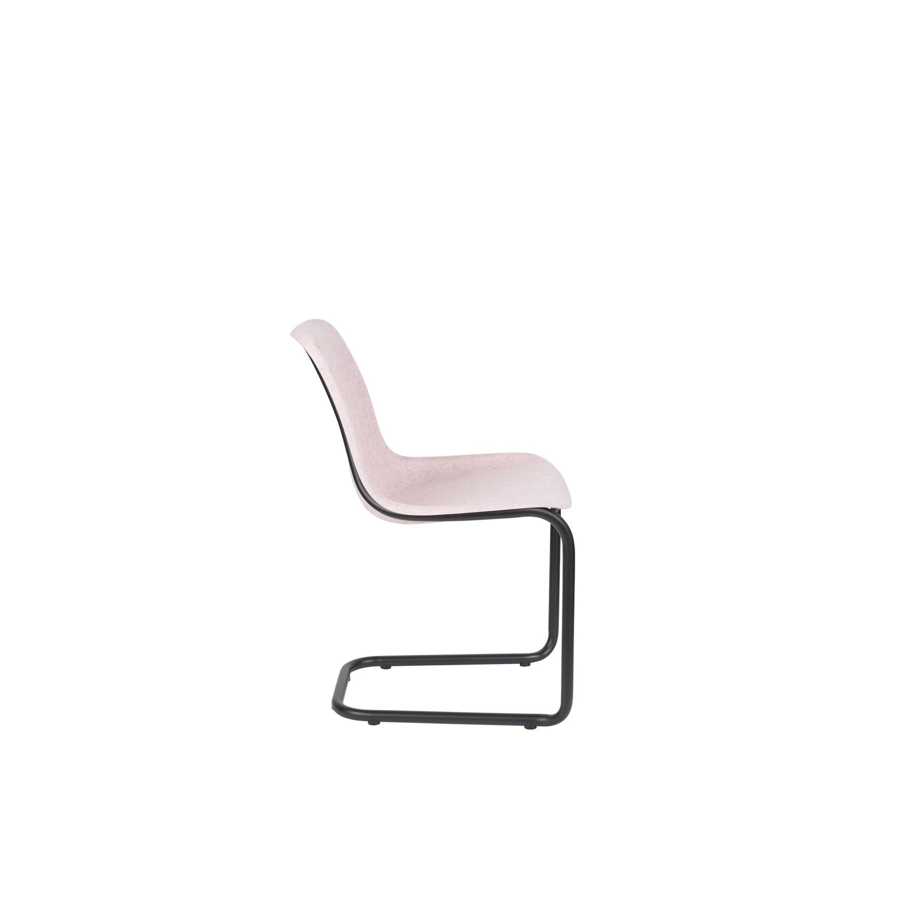 Zuiver Thirsty Eetkamerstoelen Roze - Set van 2