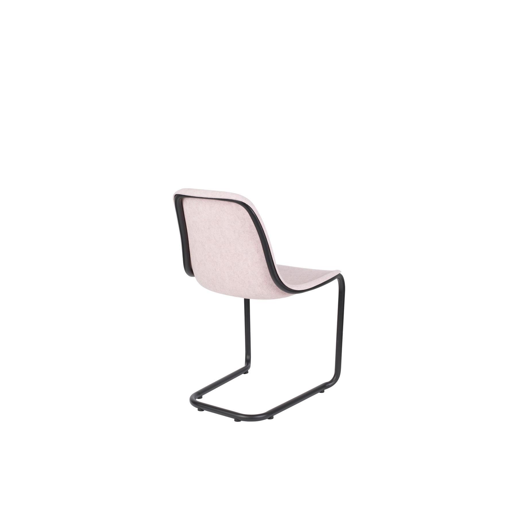 Zuiver Thirsty Eetkamerstoelen Roze - Set van 2