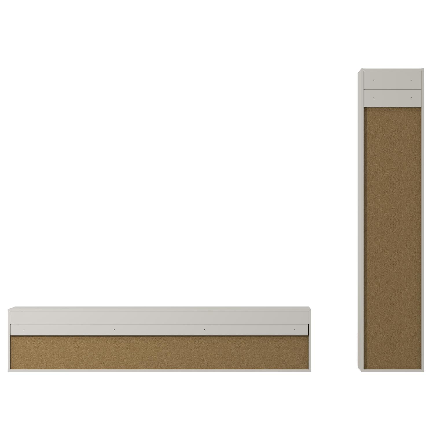 vtwonen Letterba(n)k XL Wandmeubel - Grenen - Dust - 40x194x40
