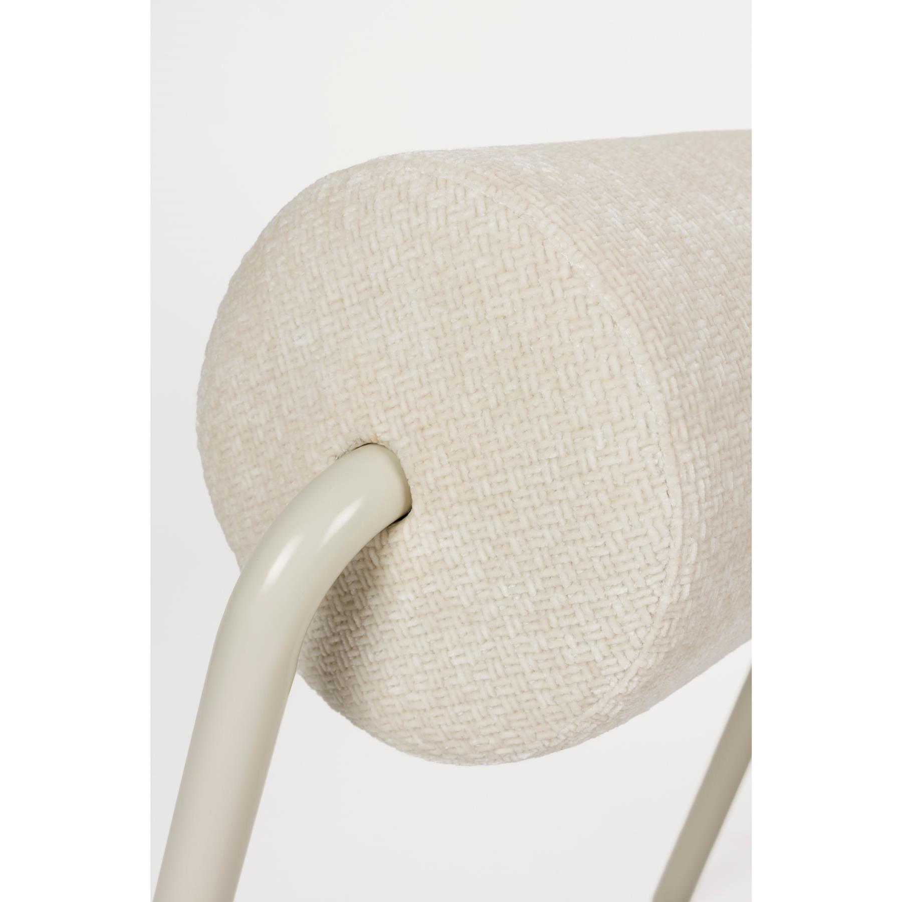 Zuiver Lekima Loungestoel Off-White - Beige