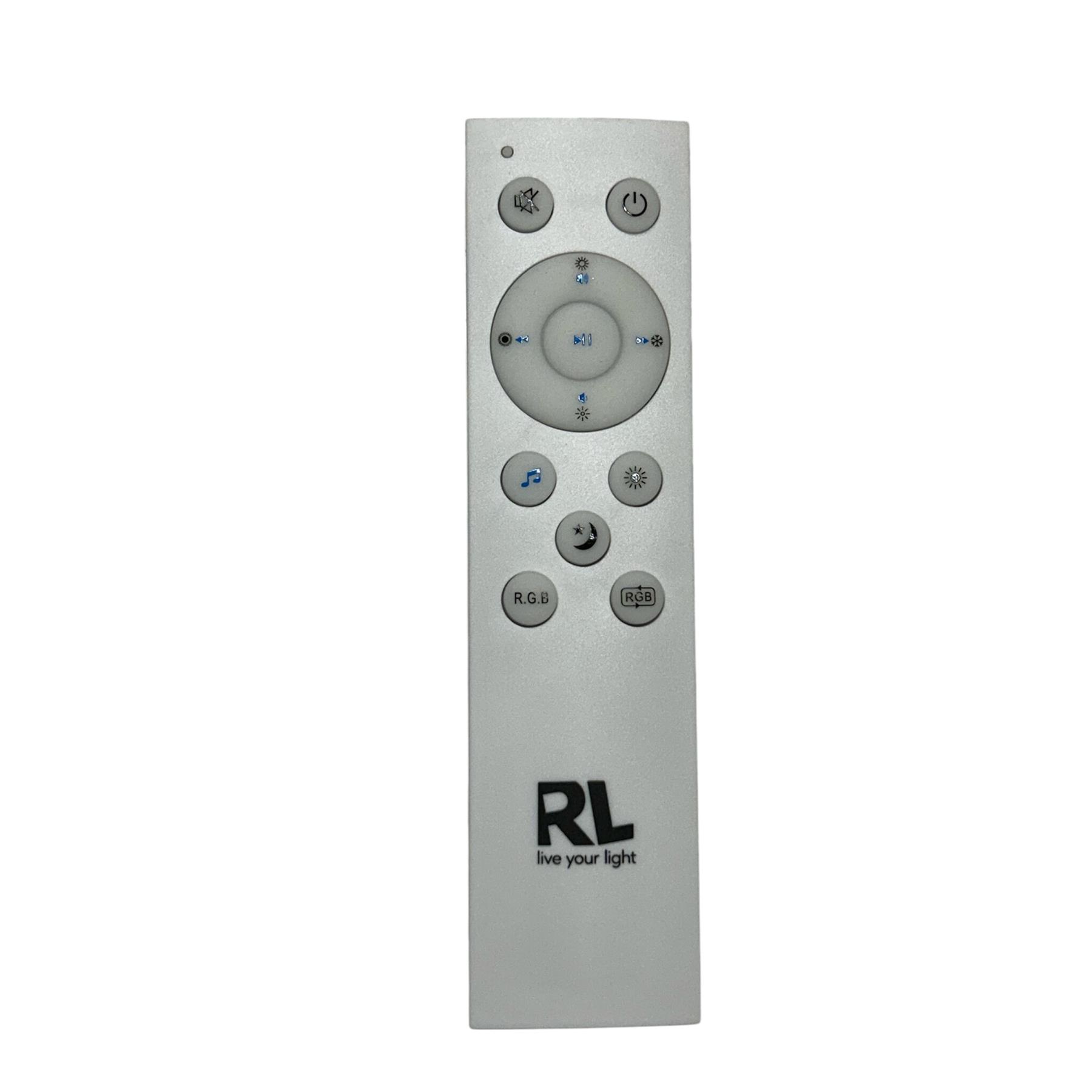 Reality Leuchten Plafondlamp Musica incl. Afstandsbediening