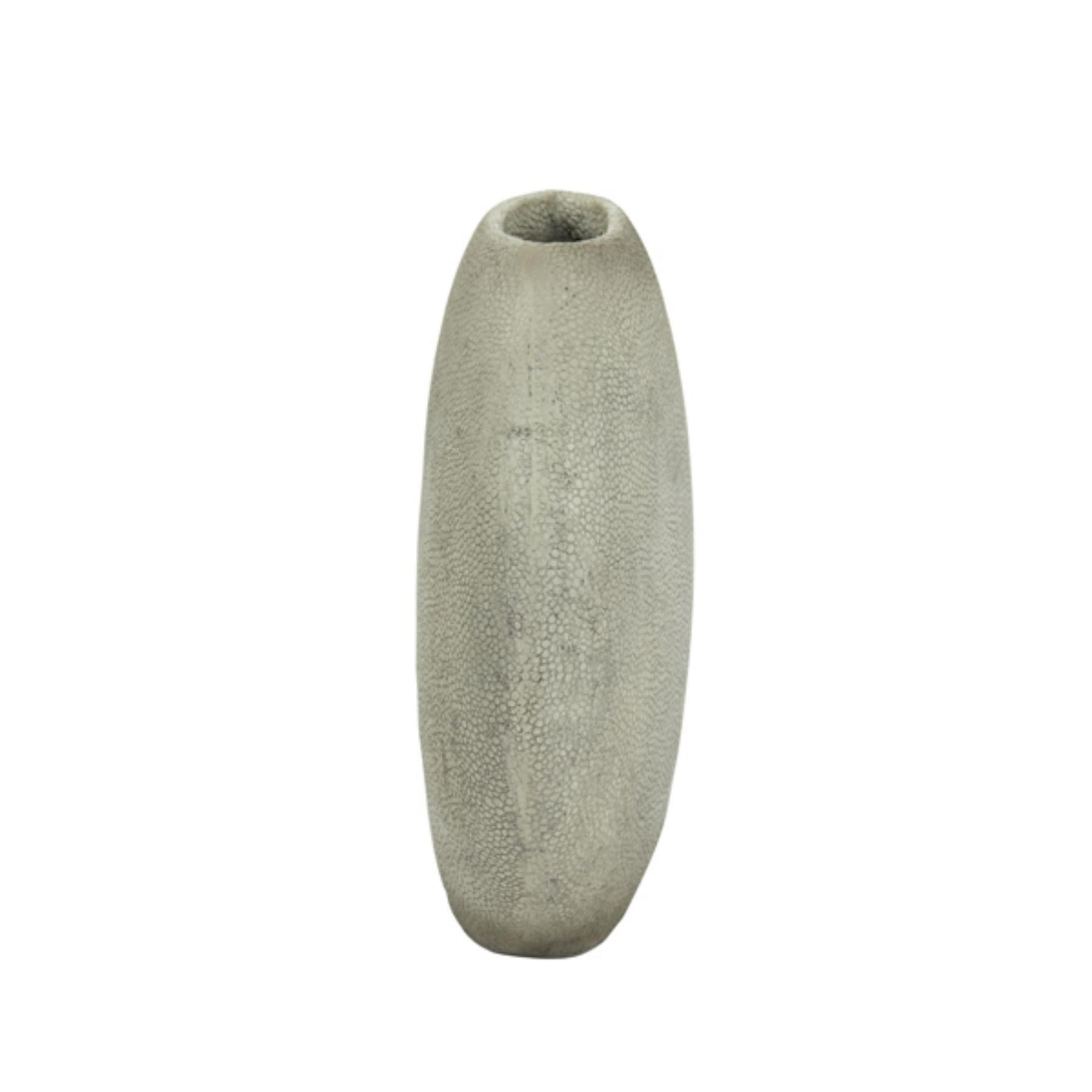 Light & Living Vaas Rayskin - Grijs - 40x14x36cm
