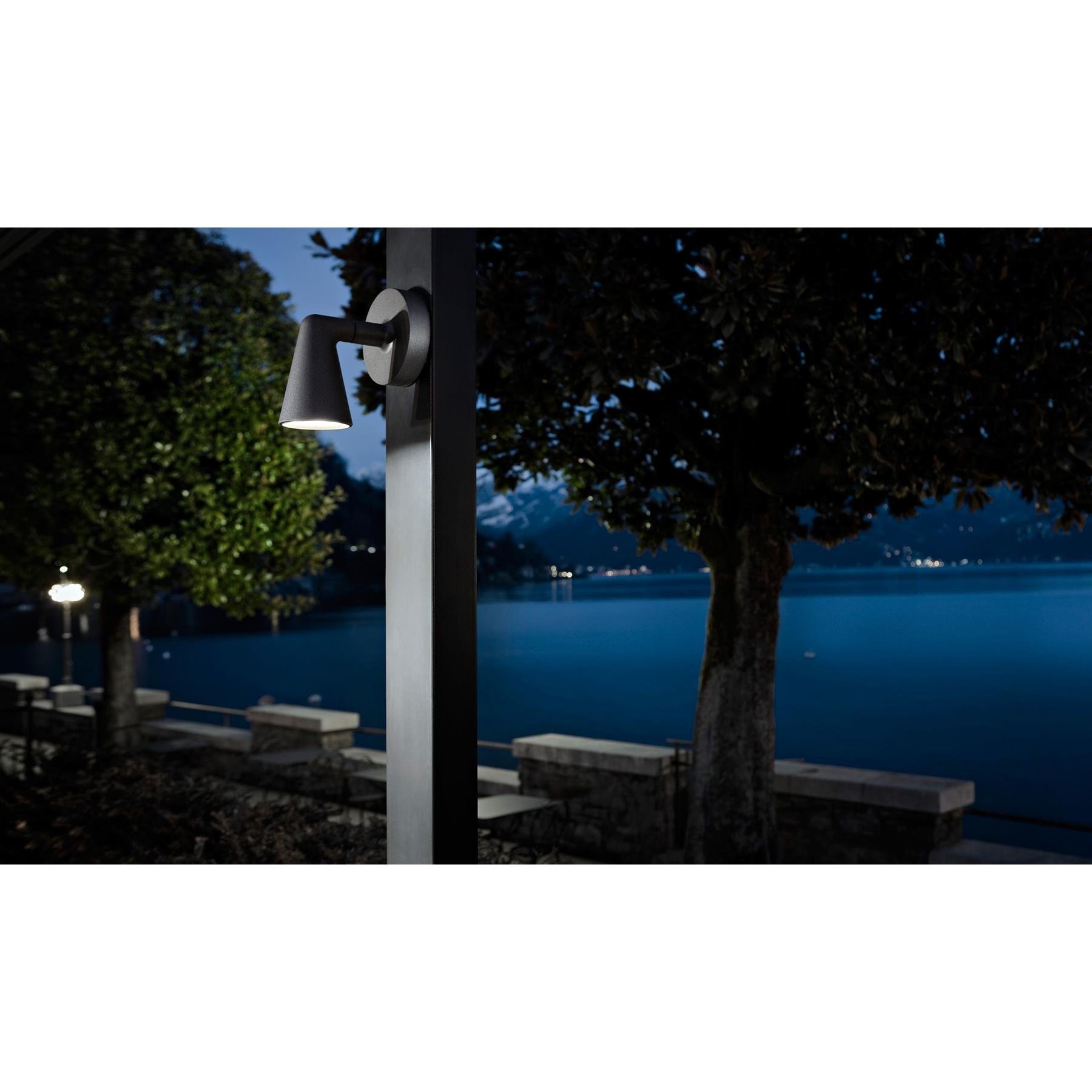 Flos Belvedere Spot wandlamp LED zwart