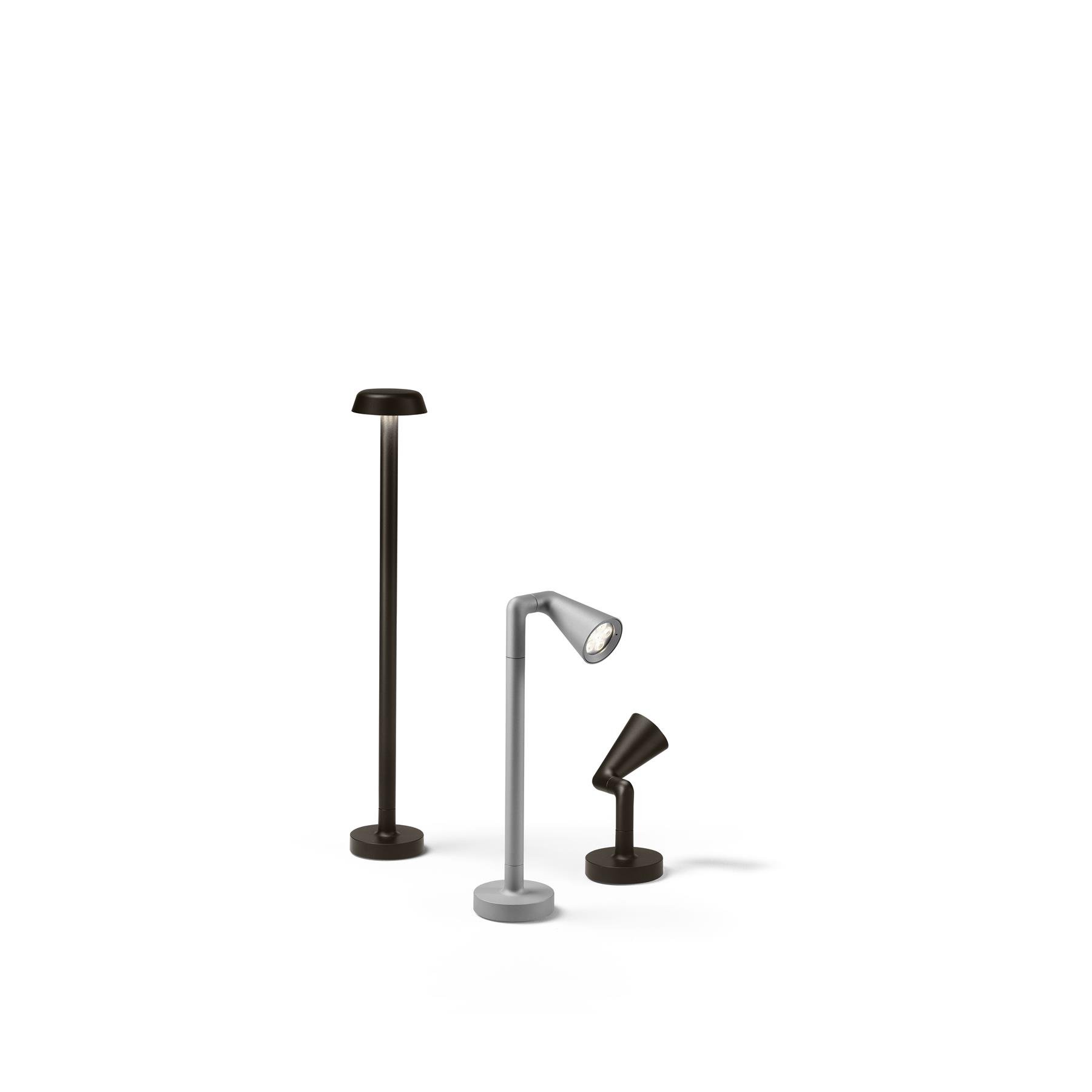 Flos Belvedere Spot F2 vloerlamp LED antraciet