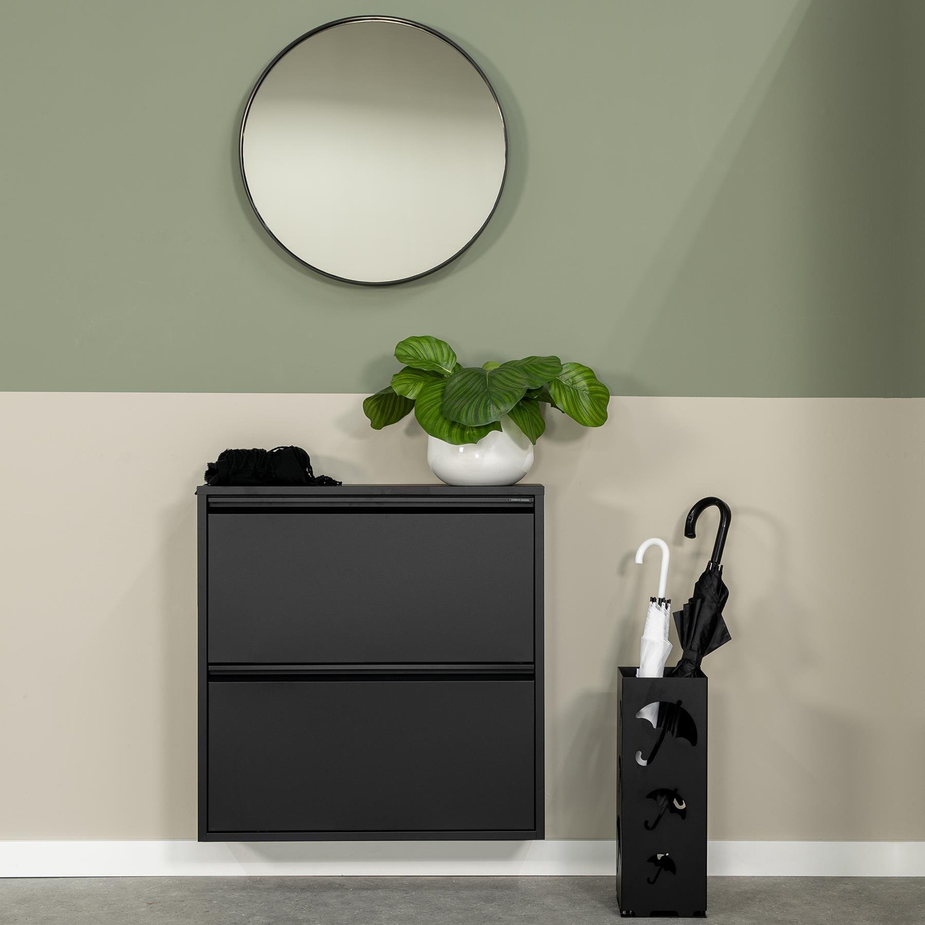 SPINDER DESIGN STORM Parapluhouder - Zwart
