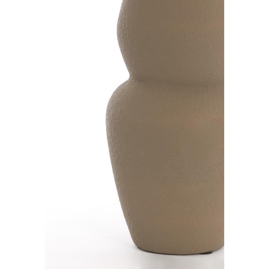Light & Living Light&living Vaas Ø19x46,5 cm ARAM keramiek bruin