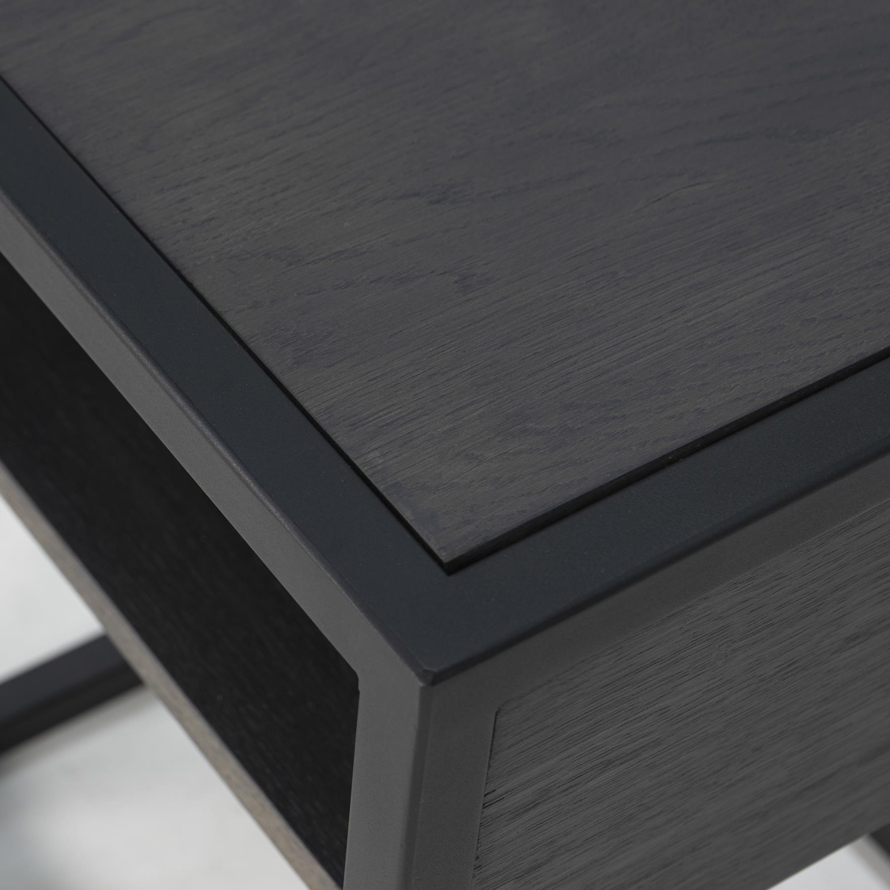 SPINDER DESIGN DIVA ONE-NIGHTSTAND Nachtkast - Grijs | Zwart