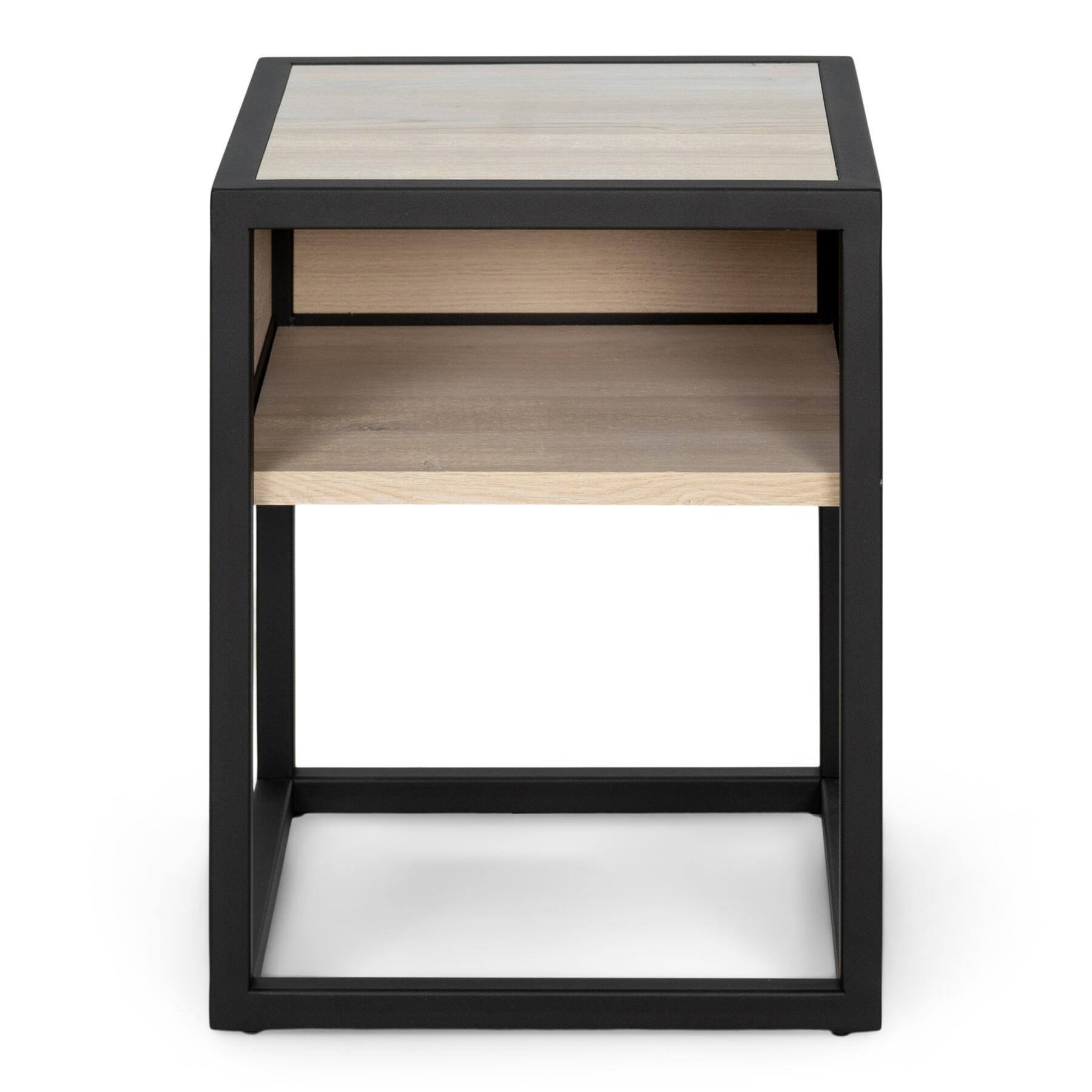 SPINDER DESIGN DIVA ONE-NIGHTSTAND Nachtkast - White Sand | Zwart