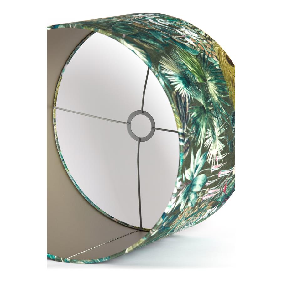 Light & Living Light&living Kap cilinder 30-30-21 cm XENIA FLORA groen